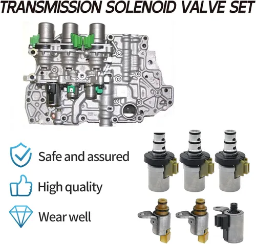 Miniatura 6 de Kit de solenoide de cambio de transmisión EPC PWM 4F27E de repuesto para Ford Fiesta Focus Reemplazo # 48420K-R FN4A-EL Reemplazo para Mazda 2 3 5 6