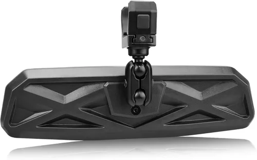Espejo retrovisor universal UTV para jaula antivuelco de 1.5 a 2.0 pulgadas, compatible con Polaris RZR, Can am Maverick, Honda Pioneer Talon SXS,