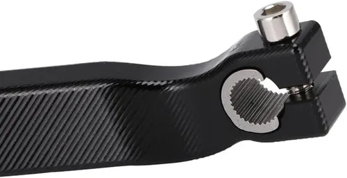 Miniatura 4 de JFG Racing Palanca de cambios de motocicleta extendida 0.394 in punta plegable CNC para KLR 650 KLR650 1987-2018 negro