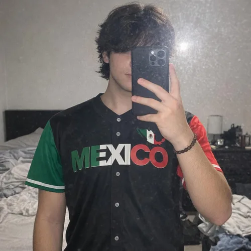 Miniatura 3 de Camiseta de béisbol personalizada de México, camisas personalizadas con orgullo mexicano con número de nombre para hombres y mujeres, camisa