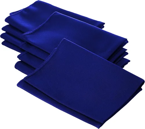 Miniatura 31 de LA Linen Paquete de 10 servilletas de popelina de poli, servilletas de tela suave, servilletas lavables y reutilizables, servilletas de mesa