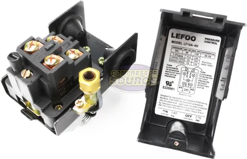 Miniatura 4 de COMPRESOR DE AIRE DE CONTROL DEL INTERRUPTOR DE PRESIÓN 140 - 175 4 PUERTOS RESISTENTE 26 AMP