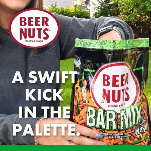 Miniatura 4 de BEER NUTS Original Bar Mix - Pretzels, Cheese Stix, Sesame Stix, Insane Grain - Bolsa resellable de 20 onzas (paquete de 2)
