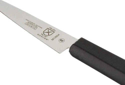 Miniatura 3 de Mercer Culinary M12604 Cuchillo tailandés para tallar, 4 pulgadas, negro