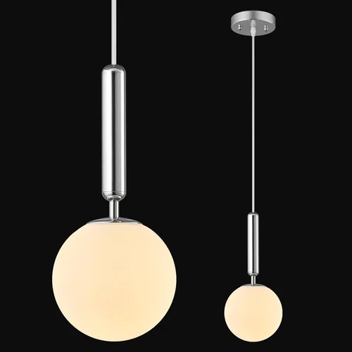 Miniatura 31 de Lámpara Colgante Moderna Accesorio de Iluminación Colgante para Isla de Cocina Luces Colgantes Doradas de Mediados de Siglo con Globo de Vidrio Oro
