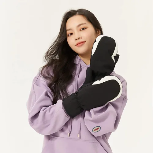 Miniatura 2 de Guantes de esquí para hombres y mujeres, guantes de nieve de invierno, guantes cálidos e impermeables diseñados para clima frío, motos de nieve