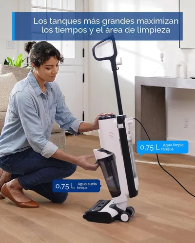 Miniatura 6 de Tineco Floor ONE S7 Aspiradora y trapeador a vapor inalámbrico todo en uno para limpieza húmeda y seca, lavadora de pisos para limpieza