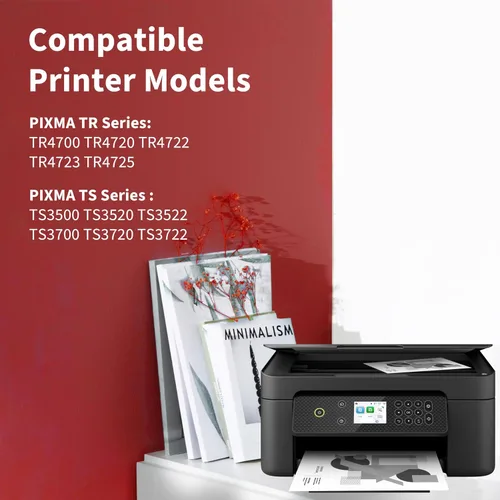 Miniatura 2 de Repuesto de tinta negra 275XL para Canon Black Ink 275 275XL PG-275 XL para cartuchos de tinta TS3700 para usar con pixma TS3720 TS3722 TS3722