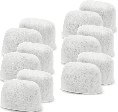 Miniatura 9 de Essential Values Paquete de 6 filtros de agua, compatibles con máquinas Breville Espresso - Reemplazo del filtro - Suministro de 1 año - Carbón 6