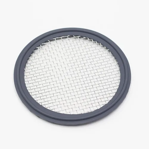 Miniatura 6 de HFS (R) 1,5 "Tri Clamp Screen Junta FKM w/Stainless Screen 100 Mesh (150 μm)