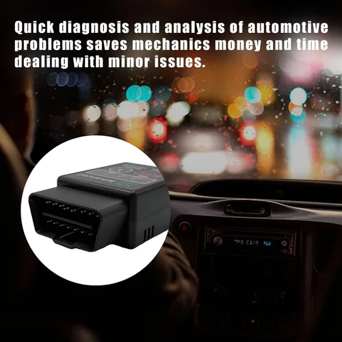 Miniatura 6 de Dickno Escáner Bluetooth OBD2 para automóvil, lector de código inalámbrico y herramientas de escaneo de diagnóstico de motor de verificación