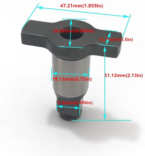 Miniatura 3 de Repuesto N415875 de 1/2 pulgada para llave de impacto de 18 V 20 V MAX XR Dewalt Black & Decker conjunto de yunque de llave de impacto DCF899HB tipo