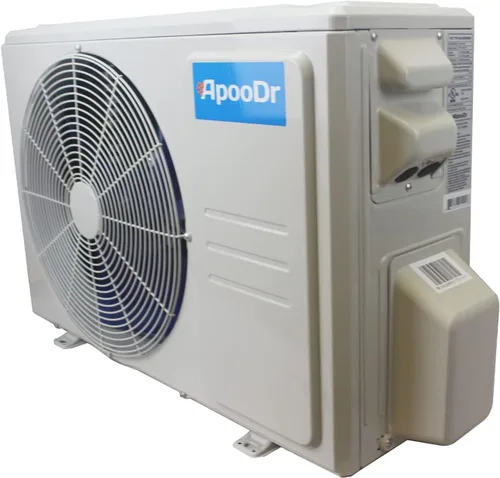 Miniatura 3 de Mini sistema inversor sin conductos de aire acondicionado dividido de 12000 BTU 17.6 SEER2 con bomba de calor 220V 1 tonelada, con kit de instalación