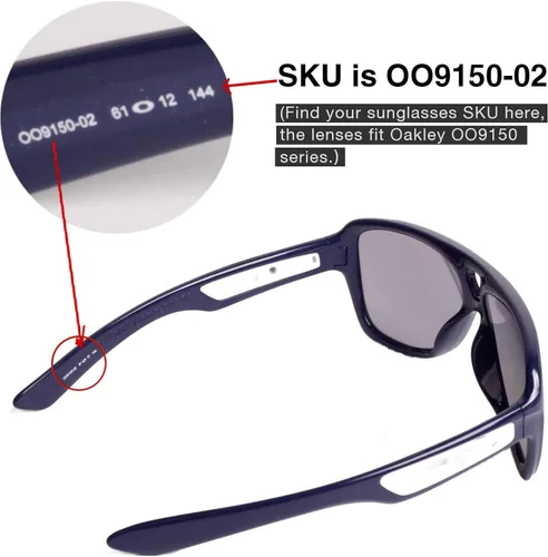 Miniatura 6 de walleva Lentes de repuesto para Oakley Dispatch IIGafas de sol, Color 6opciones disponibles