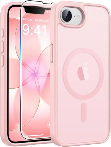 Miniatura 122 de FNTCASE - Funda para iPhone 16 Pro: magnética, mate, translúcida, de grado militar, protectora contra caídas, resistente, fina, duradera y a prueba