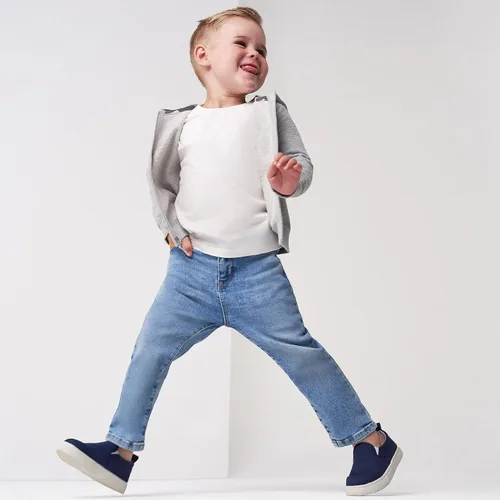 Miniatura 4 de Gerber Baby Toddler Straight Leg Stretch Denim Jeans