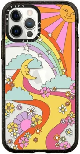 Miniatura 35 de Funda CASETiFY Impact Case para iPhone 12 / iPhone 12 Pro - Aries Moross - Sticker - Negro Transparente
