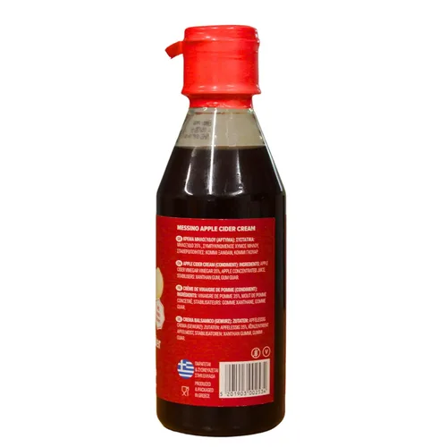 Miniatura 11 de Messino Esmalte balsámico de sidra de manzana, 8.5 fl oz - Reducción balsámica de manzana dulce para rociar, ensaladas y acabado