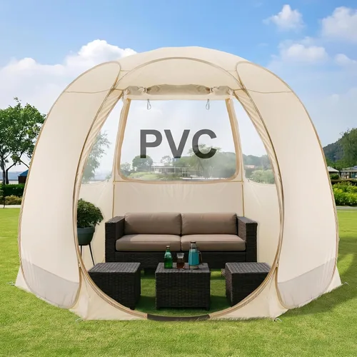 Miniatura 14 de Alvantor Tienda de campaña desplegable para casa, cenador instantáneo al aire libre con mosquitera y protección solar UPF 50+, refugio portátil