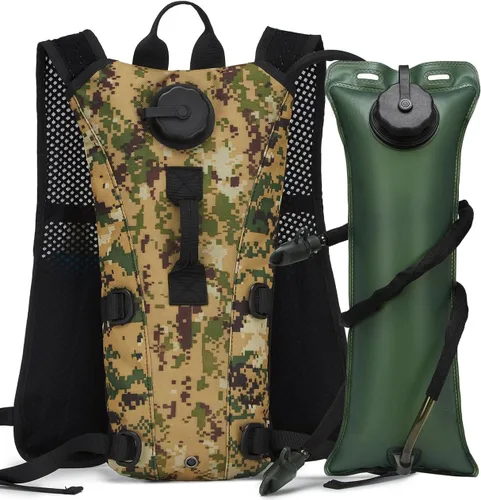 Miniatura 2 de Mochila de hidratación para correr, chaleco ligero con bolsa de mochila de agua de 3 litros, sin BPA para senderismo, maratón, ciclismo
