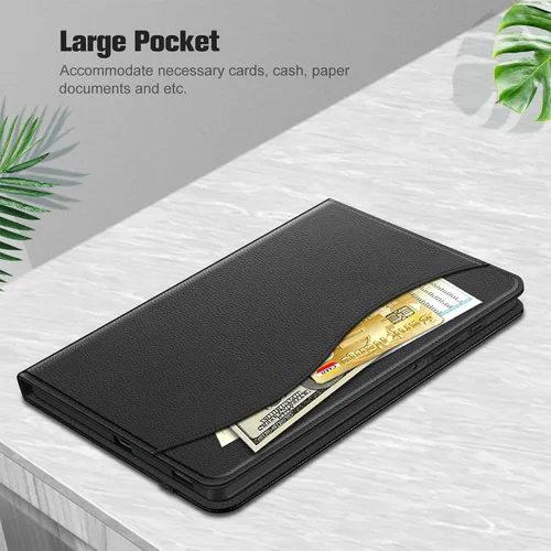 Miniatura 7 de Fintie Funda para Samsung Galaxy Tab S6 Lite 10.4 Pulgadas 2024/2022/2020 con Soporte para S Pen, Funda Trasera de TPU Blanda con Visor Multiángulo