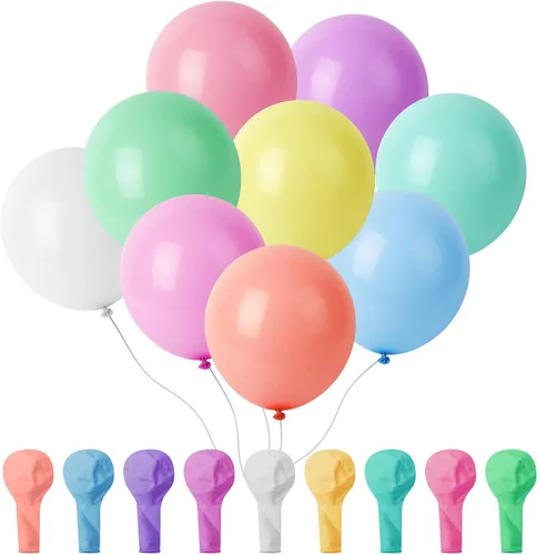 Miniatura 29 de Mr. Pen - Globos, 12 pulgadas, paquete de 54, negro, globos de fiesta