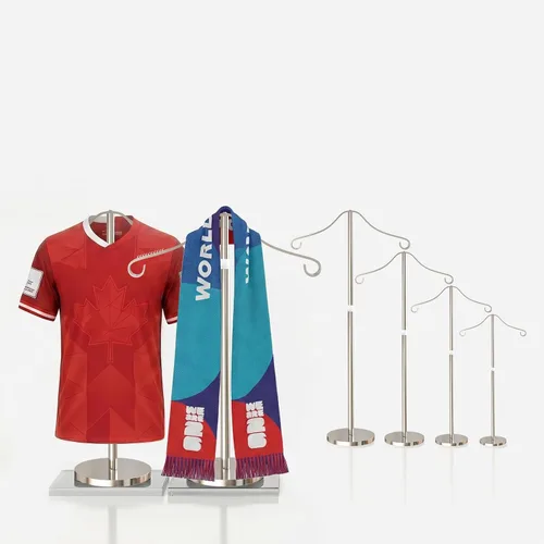 Miniatura 15 de Reusable Shirt Display Stand-Mannequin Torso Tshirt Display Stand for Retail/Vendors,18-33" Adjustable Dress Form Mannequin Stand Clothes Black