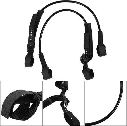 Miniatura 3 de 2 correas de arnés de windsurf, correa ajustable para tabla de surf de 28 a 34 pulgadas, accesorios de fitness para surf al aire libre