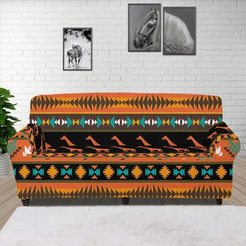 Miniatura 63 de Fundas aztecas para sofá, lavables e impermeables, fundas elásticas para sofás y sofás, a prueba de polvo, fundas elásticas para sofá de 1 cojín
