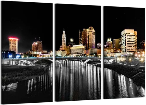 Miniatura 18 de Phoenix City Skyline - Arte de pared, lienzo de paisaje urbano de Arizona, imágenes enmarcadas, pósters, pinturas, decoración de hogar, oficina