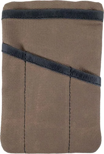 Miniatura 3 de Hide & Drink, Estuche de bolsillo multiherramientas, Bolsa compacta multiusos con cremallera para artículos de diario (EDC), Mini estuche de Carbón