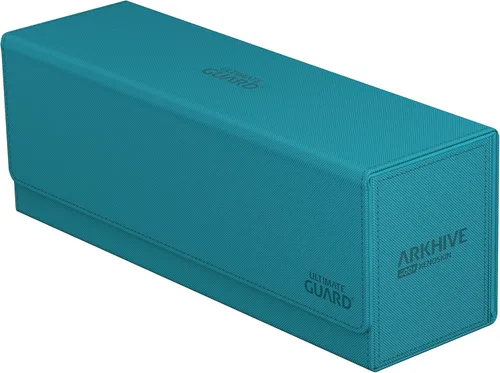 Ultimate Guard Arkhive 400+, Estuche para Mazo para 400 Cartas TCG con Doble Funda, Petrol, Compatible con Boulders, Cierre Magnético y Forro