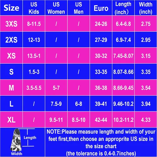 Miniatura 140 de Gugmoy Kids Swim Fins,Comfortable Silicone Flippers for Swimming and Diving,Size Suitable Beginners Kids Girls Boys Adults
