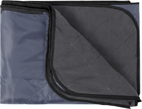 Miniatura 9 de REDCAMP - Manta Stadium impermeable, grande, resistente al viento, suave y forro polar cálido para acampar, clima frío y deportes al aire libre Gris
