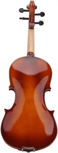 Miniatura 5 de Ktaxon Violín para estudiantes principiantes, violines acústicos 4/4, kit de violín de tamaño completo con estuche, arco, colofonia, adultos Natural