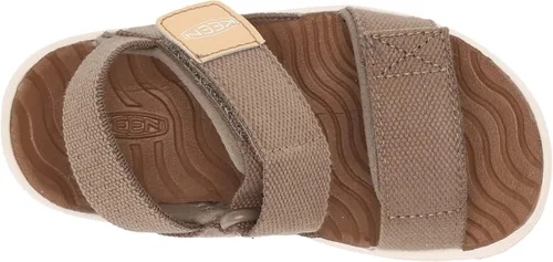 Miniatura 5 de KEEN Correa trasera Elle unisex para niños, plataforma casual y puntera abierta