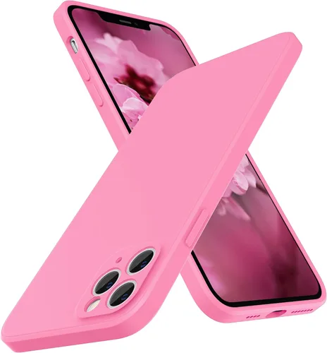 Miniatura 15 de SURPHY Funda de diseño para iPhone 11 Pro Max con protección para cámara, diseño de borde recto, silicona líquida delgada, piedra