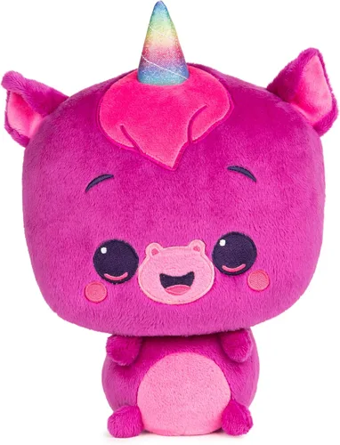 Miniatura 7 de GUND Drops, Gina Spots, Expressive Premium - Animal de peluche suave para mascotas, leopardo morado, 9 pulgadas