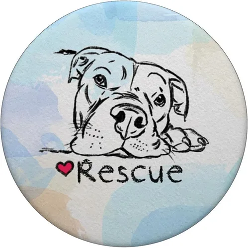 Miniatura 3 de Pitbull Mom Pitbull Dad Best Pitbull Mama Dog Rescuer PopSockets intercambiables PopGrip