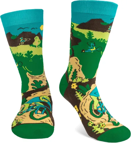 Miniatura 5 de I'd Rather Be - Calcetines divertidos para hombres y mujeres, regalos para golf, caza, camping, senderismo, esquí, lectura, deportes y mucho más