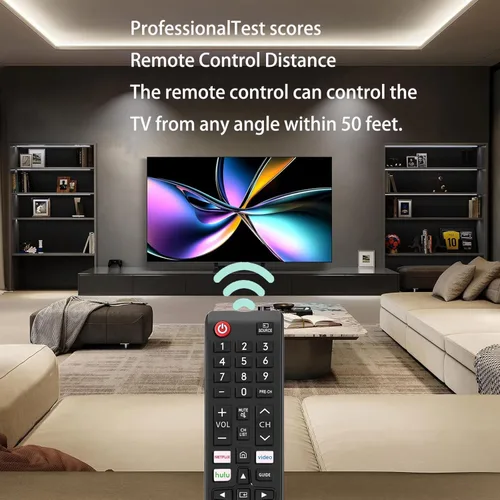 Miniatura 3 de Mando a distancia universal para todos los mandos de TV Samsung Compatible con todos los modelos de televisores Samsung LCD LED HDTV 3D Smart TV