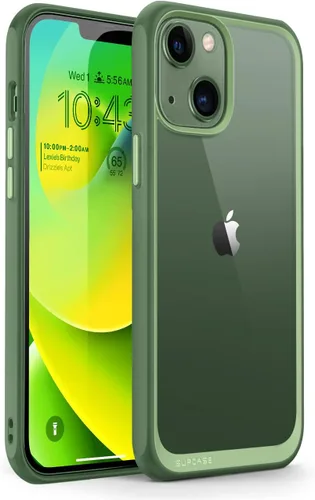 Miniatura 15 de SUPCASE Unicorn Beetle Style Series - Funda para iPhone 14 / iPhone 13, funda protectora híbrida delgada y transparente (negro)