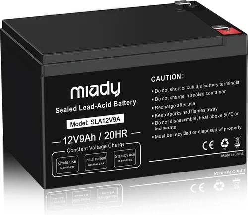 Miniatura 10 de Miady Batería de ácido plomo sellada recargable de 12V 7Ah (1 paquete)