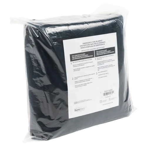 Miniatura 12 de Sellstrom SoftShield - Manta contra incendios, fieltro de fibra de carbono, resistente a altas temperaturas, 5 x 6 pies, incluye gabinete