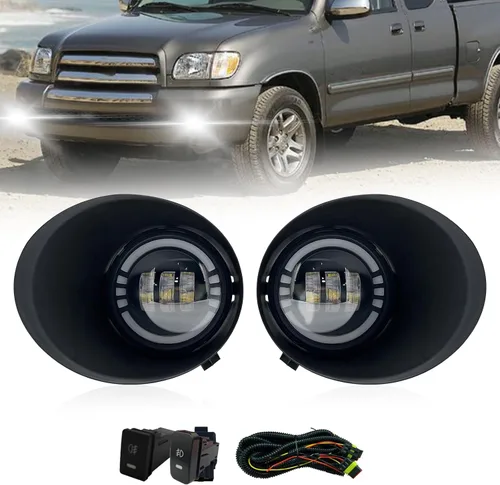 Miniatura 18 de Fog Lights Compatible With 2013 2014 2015 Ford Explorer Front Bumper Driving Lamp Assembly Clear Lens