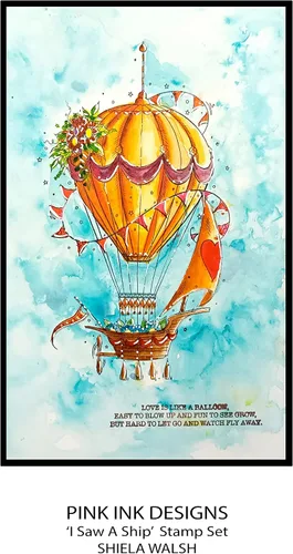 Miniatura 14 de Pink Ink Designs Saw A Ship. - Juego de sellos transparentes, A5