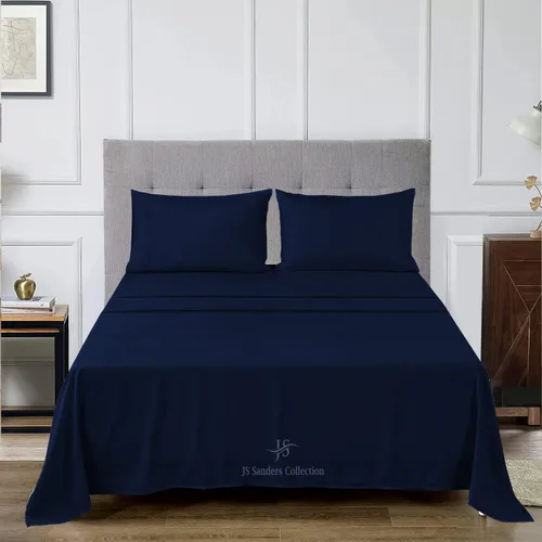 Miniatura 2 de CASA LINEN Alaskan King - Juego de sábanas de 4 piezas de 1000 hilos, juego de sábanas de lujo más suave de hasta 15 pulgadas de profundidad, 100%
