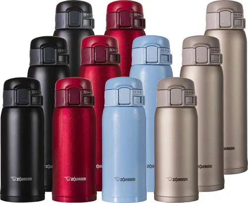 Miniatura 4 de Zojirushi Taza de acero inoxidable, 1 unidad (paquete de 1), oro beige, 0.36 litros