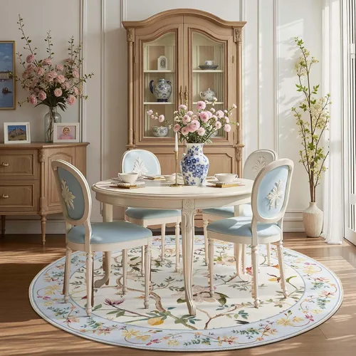 Miniatura 59 de Jinchan Alfombra Floral de Pasillo, 2x5, Alfombras Antideslizantes Lavables a Máquina, Alfombra Suave de Pelo Bajo para Pasillo, Resistente a