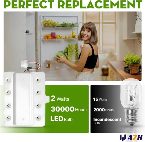 Miniatura 4 de Reemplazo de luz del módulo LED para refrigerador Whirlpool WRX735SDBH02 WRX735SDBM04 WRX735SDHB00 WRX735SDHV00 WRX735SDHW00 WRX735SDHZ00
